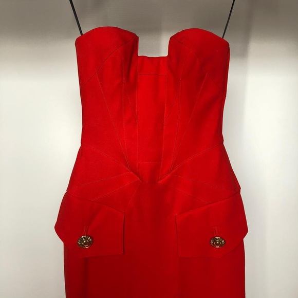 VERSACE
Silk Dress, Red - Picture 2 of 3